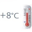 Тепловые насосы воздух-воздух могут поддерживать температуру в помещении +8 С
