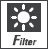 Функции сплит-систем Fujitsu: Индикатор загрязнения фильтра