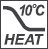 Поддержание +10 °С в режиме обогрева теплового насоса Fujitsu
